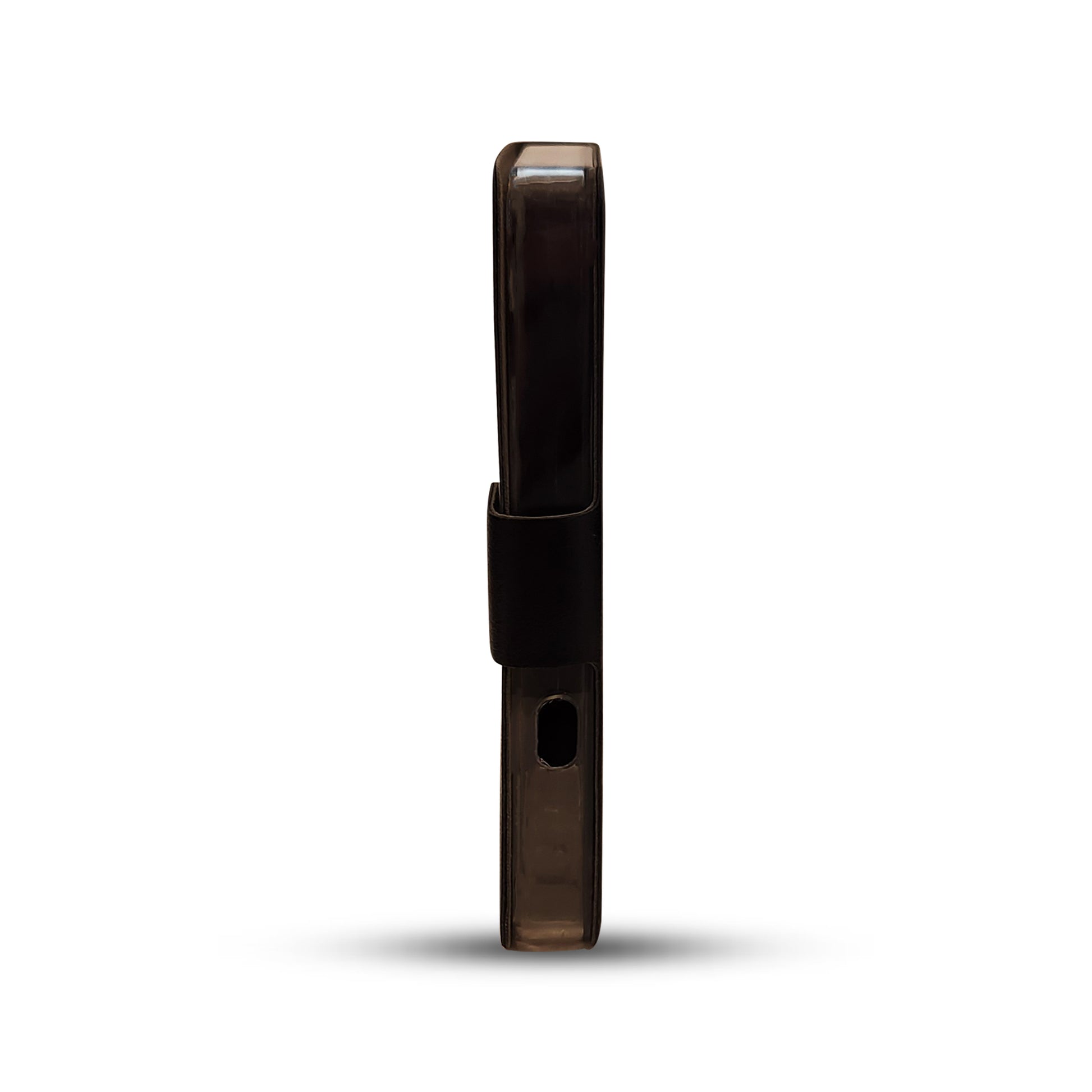 Sleek black electronic device with clip and port, designed for reliable everyday use